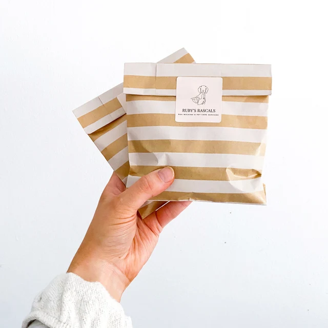 Custom jar labels printed for small business packaging