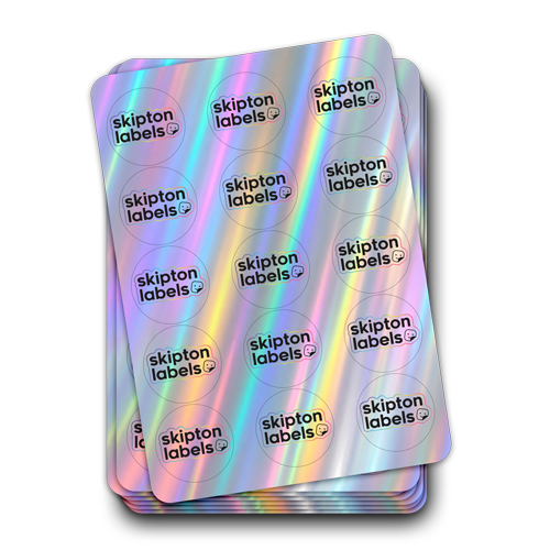Custom holographic sticker sheets