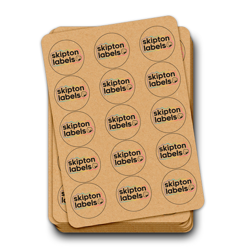 Custom kraft sticker sheets
